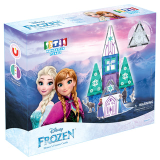 Official Disney Frozen Castle Magnetic Tile Set - 41-Piece