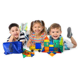 Tytan™ 100 Pieces Magnetic Tiles & Building Blocks Set