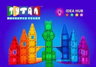 How to build a rainbow castle!
