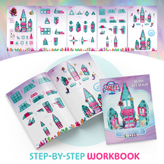 Official Disney Junior Ariel Magnetic Tile Set - 41-Piece