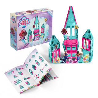 Official Disney Junior Ariel Magnetic Tile Set - 41-Piece