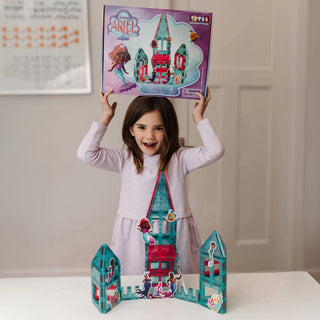 Official Disney Junior Ariel Magnetic Tile Set - 41-Piece