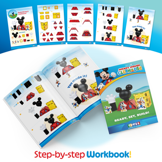 [COMING SOON, PREORDER TODAY!] Official Disney Junior Mickey Mouse Clubhouse Magnetic Character Tiles – 22-Piece
