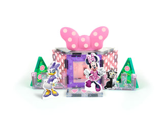 [COMING SOON, PREORDER TODAY!] Official Disney Junior Minnie Magnetic Character Tiles – 21-Piece