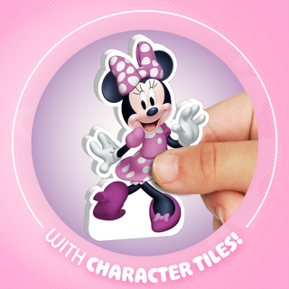 [COMING SOON, PREORDER TODAY!] Official Disney Junior Minnie Mouse Magnetic Character Tiles – 21-Piece