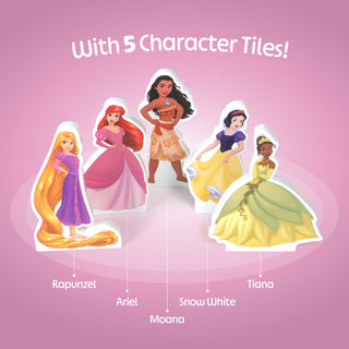 [COMING SOON, PREORDER TODAY!] Official Disney Princess Magnetic Tile Set – 167-Piece JUMBO Castle