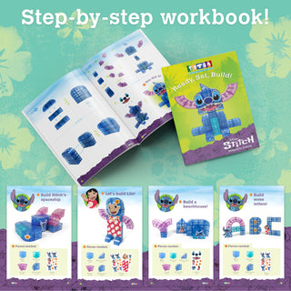 Official Disney Stitch Magnetic Cube Set - 53-Piece