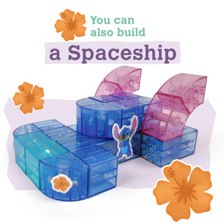 Official Disney Stitch Magnetic Cube Set - 53-Piece