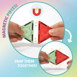 [COMING SOON, PREORDER TODAY!] Official Disney Junior SuperKitties Magnetic Tile Set – 17-Piece