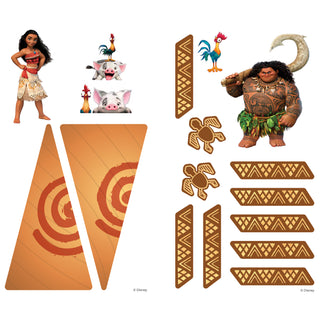 Official Disney Moana Magnetic Tile Set - 30-Piece