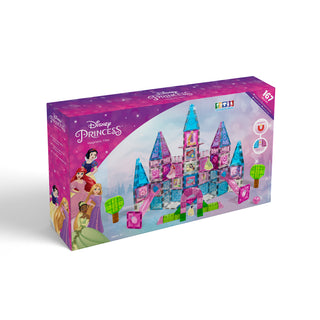 [COMING SOON, PREORDER TODAY!] Official Disney Princess Magnetic Tile Set – 167-Piece JUMBO Castle