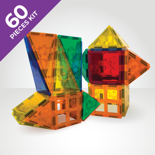 Tytan® Magnetic Tile Building Set – 60-Piece