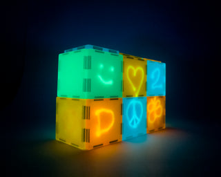 Tytan® Magnetic Tile Building Set 2.0 – 60-Piece Glow in the Dark